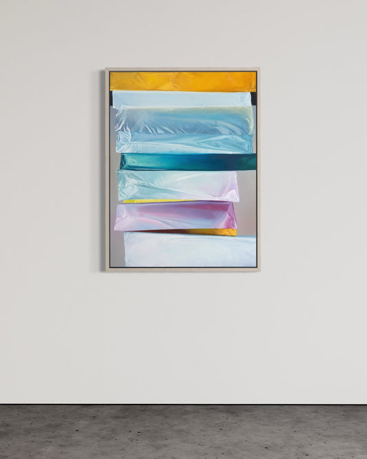 Strata One , 40in x 30 in x 1.5in oil on canvas