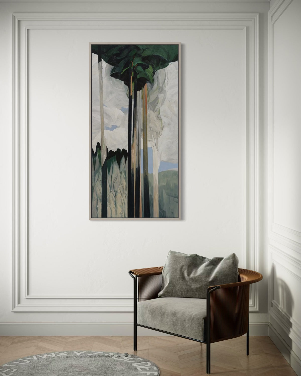 ON LOAN - Ascend , 60in x 30in acrylic on canvas