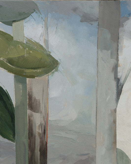 A Narrow Vista , 36in x 18in acrylic on canvas