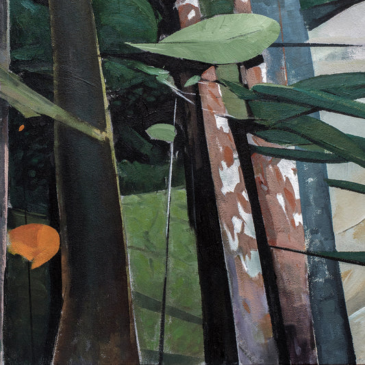 Silent Woods , 30in x 30in acrylic on canvas