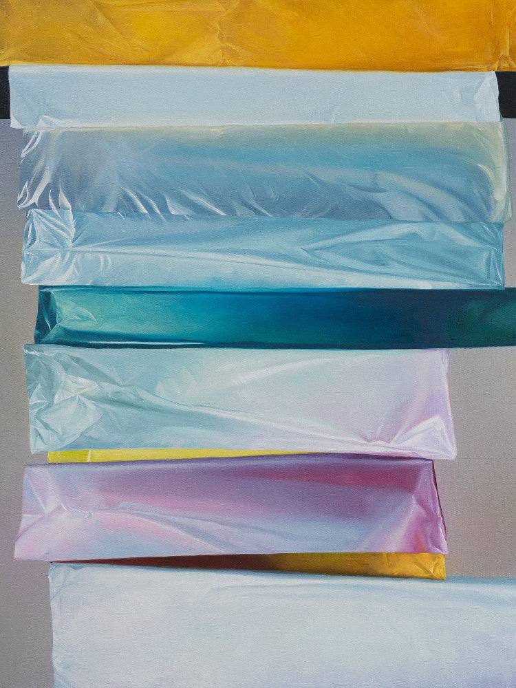 Strata One , 40in x 30 in x 1.5in oil on canvas