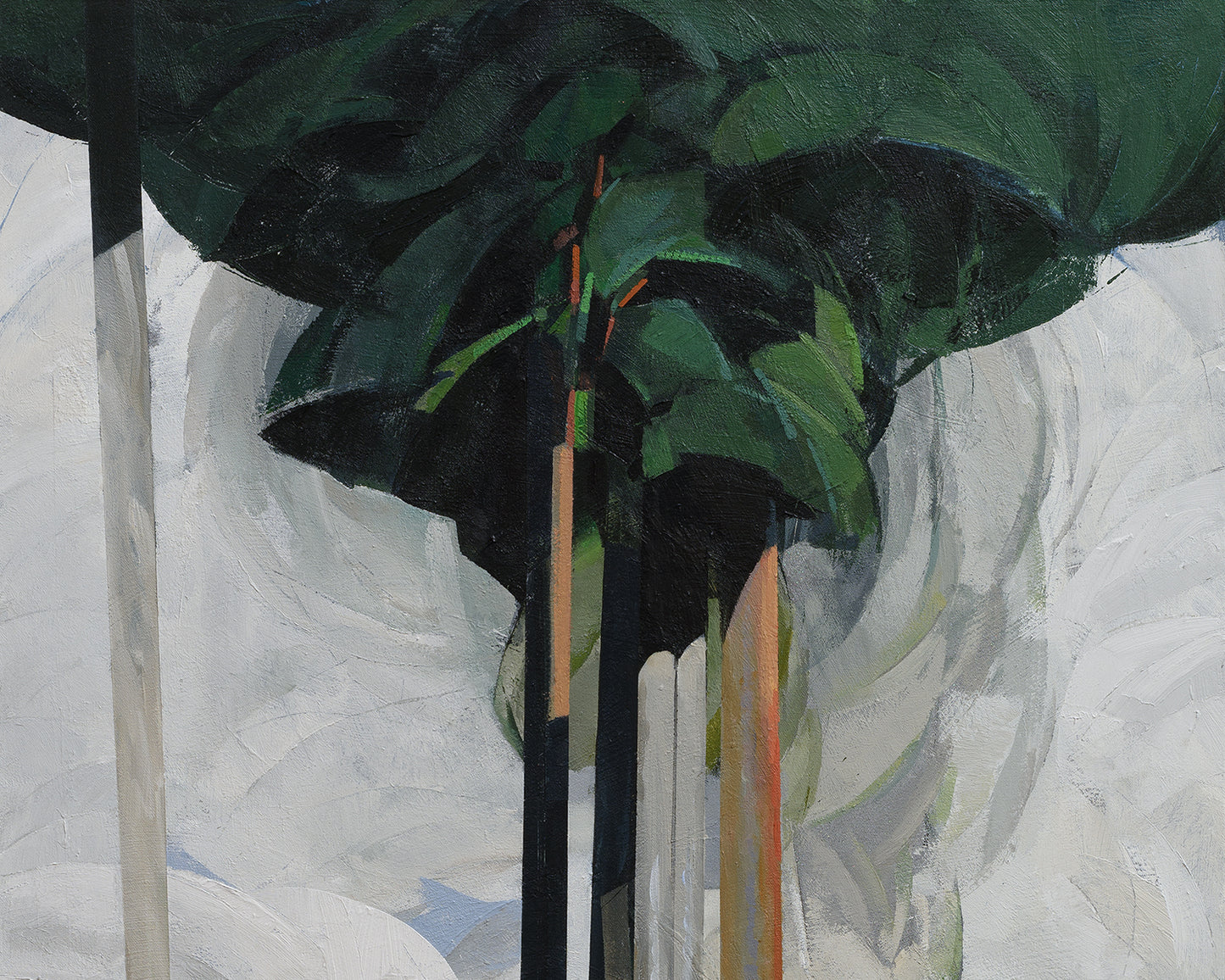 ON LOAN - Ascend , 60in x 30in acrylic on canvas