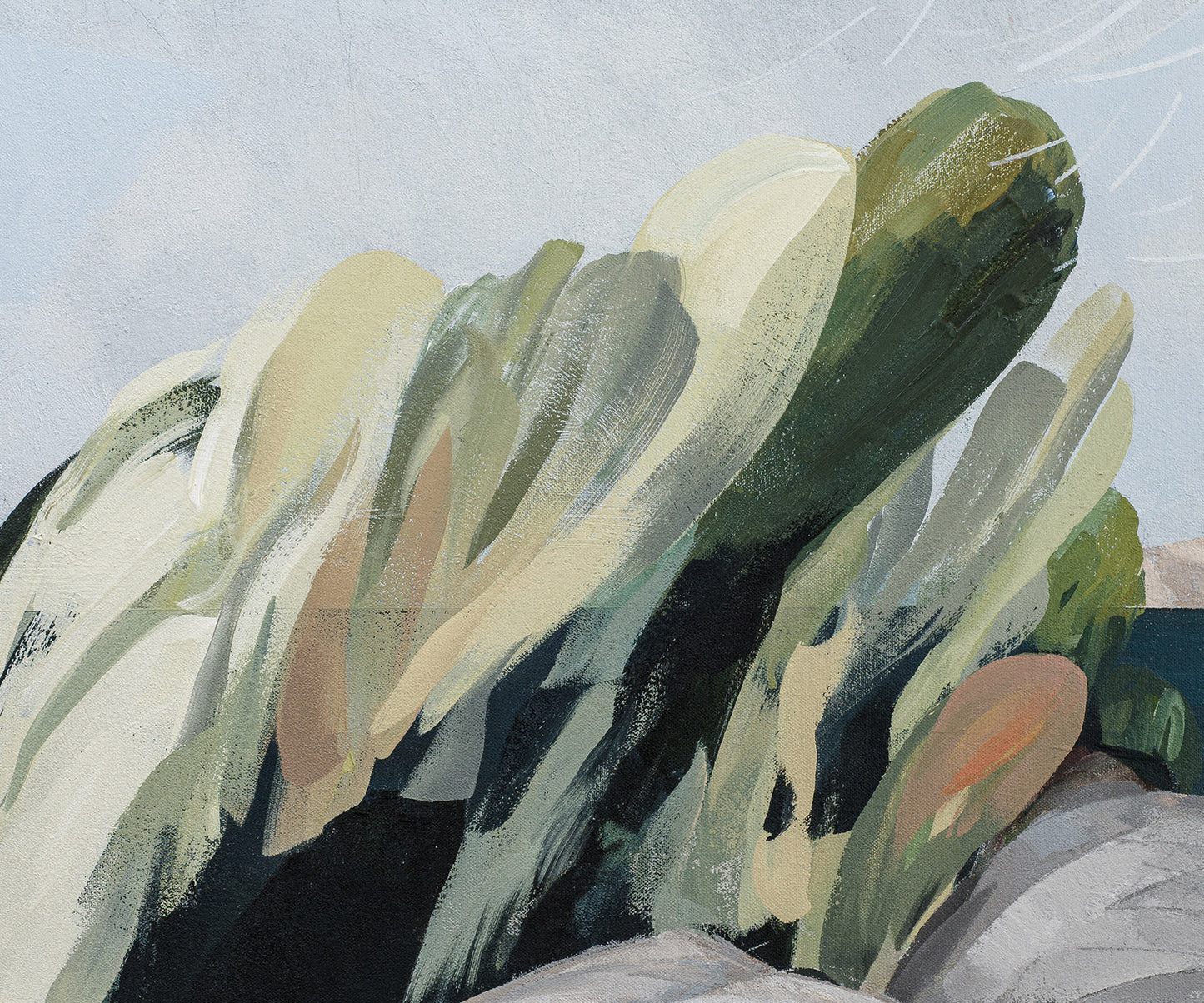 ON LOAN - Headwinds 30in x 30in x 1.5in Acrylic on canvas