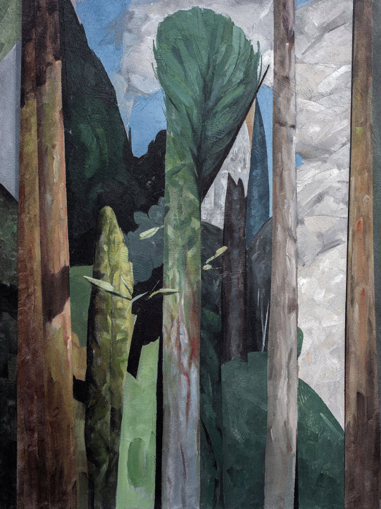 ON LOAN - Hill Woodland ,  40in. X 30in acrylic on canvas