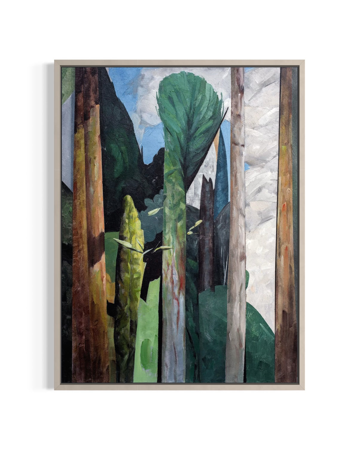 ON LOAN - Hill Woodland ,  40in. X 30in acrylic on canvas