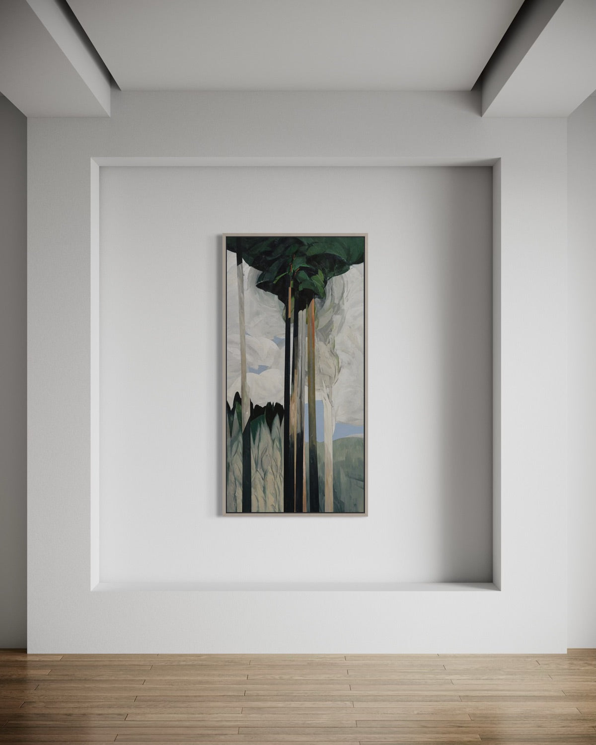 ON LOAN - Ascend , 60in x 30in acrylic on canvas