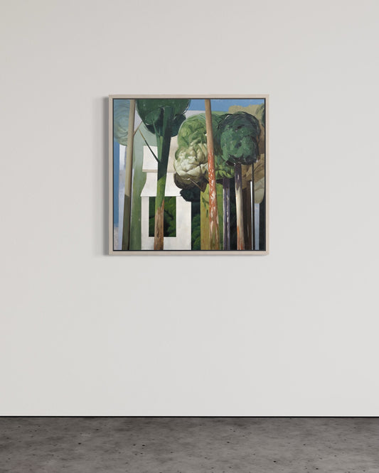 Urban Canopy , 30in x 30in acrylic on canvas