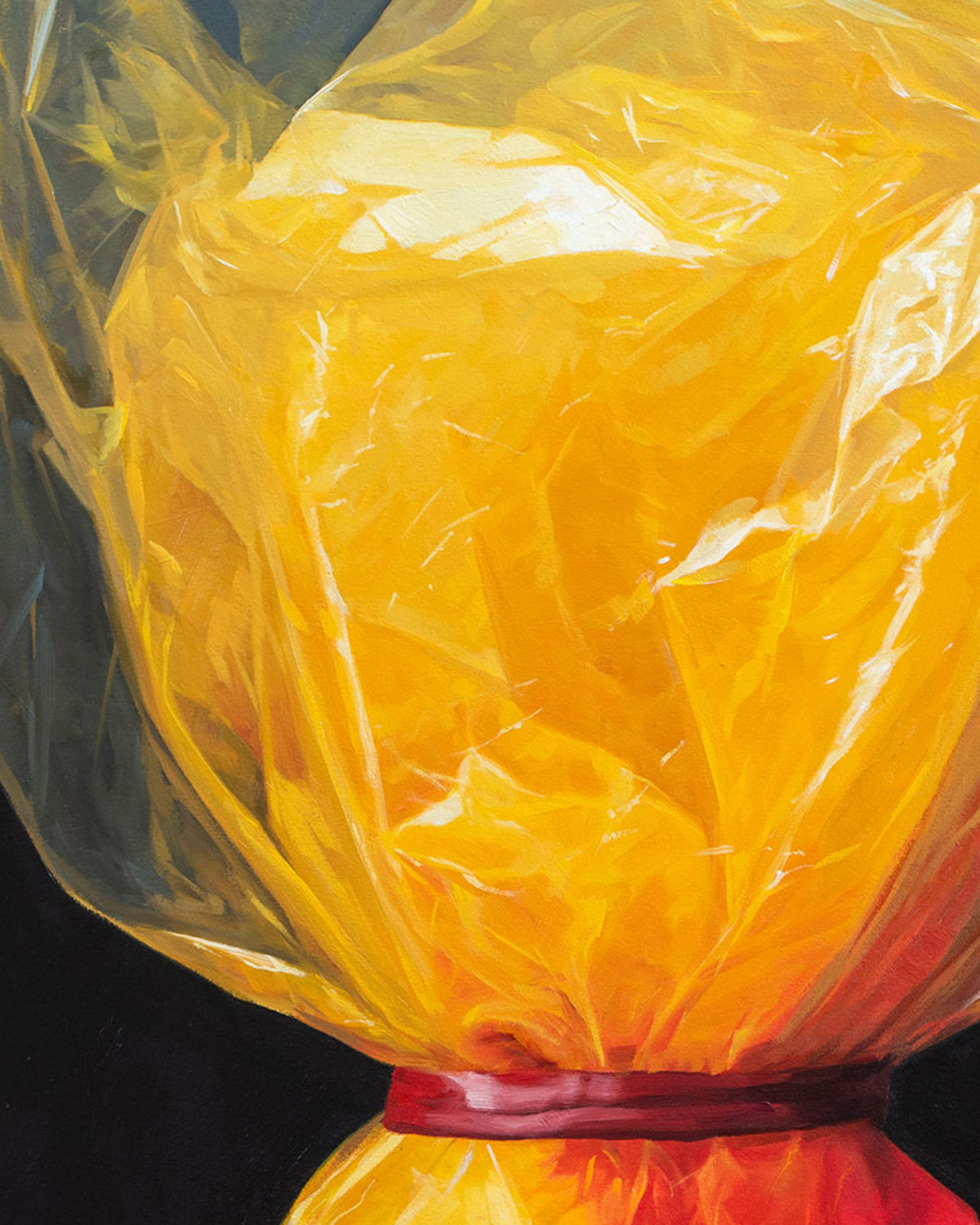 Pickpocket Duck, 60in x 30in x 0.75 in oil on canvas