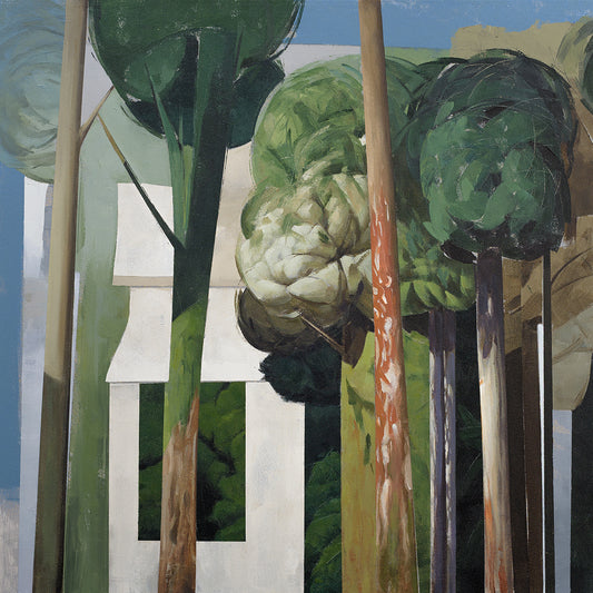 Urban Canopy , 30in x 30in acrylic on canvas