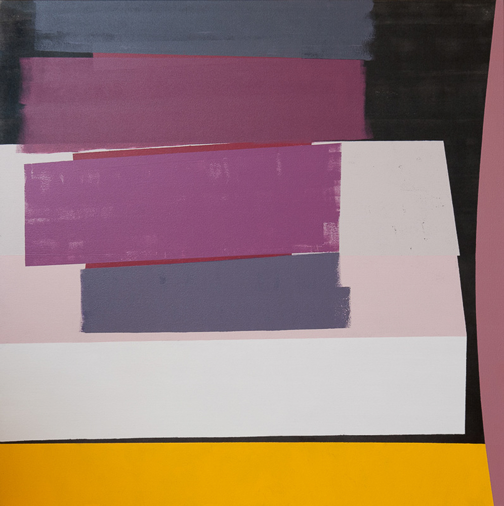 "Stack painting 2" acrylic-48x-48in