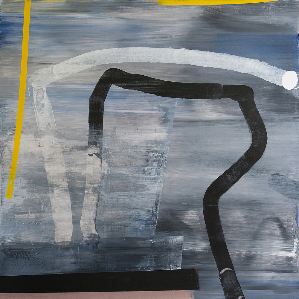 "Near by" -acrylic-60in-x-60in Private collection